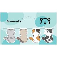 Закладки магнитные для книг   Kittens   4 штуки
