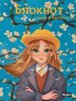 Блокнот в клетку Anime & Van Gogh. Цветущие ветки миндаля