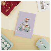 Обложка для паспорта MESHU "CatBike", ПВХ, 2 кармана MS_55511