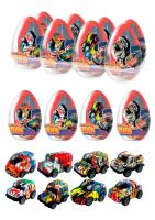 Дали Монпансье Карамель леденцовая (ассорти) в КАПСУЛЕ XXL с игрушкой "УЛИЧНЫЙ ДРАЙВ" 10гр.*8*6