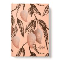 Книжка записная А5 80л интегр 13465-EAC мат лам Манго