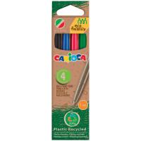 Ручки шариковые EcoFamily, 1 мм, 4 цвета