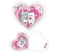 Открытка МО 2-71 Двойная подвеска с термографией