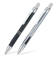 Ручка подарочная шариковая BRAUBERG "Minister", корпус ассорти, резиновые вставки, узел 1 мм