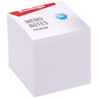 Блок для записей Premium, 9x9x9 см, 1000 листов, 100% белизна, белый