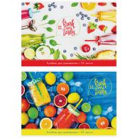 КанцРЦ Альбом для рисования 24л., А4, на склейке ArtSpace "Стиль. Bright & Sweet", А24кл_26364
