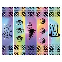 Закладки (45х210) для тетрадей на кольцах. Комплект 2 (5шт в компл.)