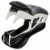 Самсон Антистеплер для скоб № 10 и № 24/6, BRAUBERG "ST-100", с фиксатором, черный, 228578