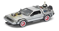 Купить DeLorean DMC-12 из "Назад в будущее 3". Коллекционная машинка 1:24 в интернет-магазине Букваешка