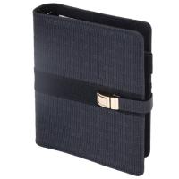 Ежедневник-органайзер недатированный BRAUBERG В6, 160л черный, 116209