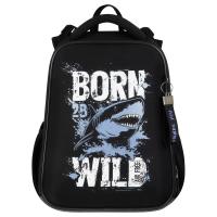 Ранец Berlingo Expert "Born to be WILD" 37*28*16см, 2 отделения, 2 кармана, анатомическая сп