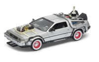 Купить DeLorean DMC-12 из "Назад в будущее 3". Коллекционная машинка 1:24 в интернет-магазине Букваешка