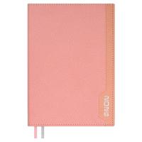 Ежедневник датированный 2026 А5, Думай как миллиардер розовый, 176 л., арт. 70235