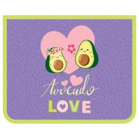 КанцРЦ Папка для тетрадей 1 отделение, А5, ArtSpace "Avocado", 240*190*40мм, пластик, на молнии