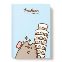 Записная книжка А5 128л Pusheen 7БЦ PS20-EAC софт-тач лам