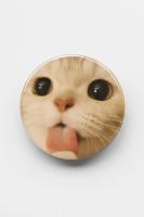 Попсокет "Cat grimacing", white