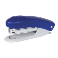 Самсон Степлер №10 BRAUBERG "Original", до 12 листов, с антистеплером, синий, 222530