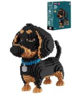 Купить РыжКот Конструктор пластиковый Balody "Такса" (2100 деталей, в коробке) ( Арт. 16014BA) в БУКВАЕШКА