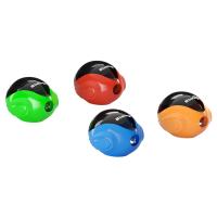 Точилка пластиковая Berlingo "Round" 1 отверстие, контейнер, ассорти, дисплей BBp_15001