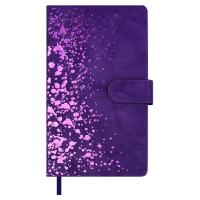 КанцФеникс Ежедневник недатированный А6+, Тиволи фиолетовый, 120 л., арт. 70678