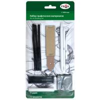 КанцРЦ Набор графических материалов Гамма "Студия", 12 предметов, блистер, европодвес 090419_01