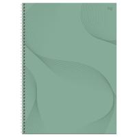 Тетрадь 160л., А4 клетка на гребне BG "Mint mood", soft-touch ламинация, выб. лак, твердая о