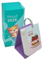 Календарь перекидной настольный «Mood 2026»