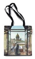 Сумка-шоппер Санкт-Петербург. Текстиль с принтом. Размеры: 335х370 мм, ручки око
