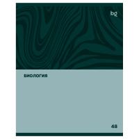 Тетрадь предметная 48л. BG "Single colour" - Биология, эконом