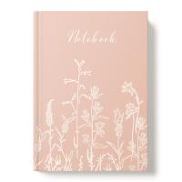 Книжка записная А5 128л 7БЦ 15146-EAC мат лам тисн фольг Полевый цветы