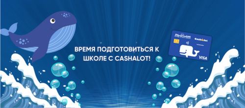Время подготовиться к школе с Cashalot!