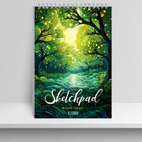 40л гребень А4 Лесная тропа 15122-EAC софт-тач лак текстура 120г