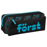 КанцРЦ Пенал мягкий 2 в 1, 1 отделение, 205*80*40 Forst "Refraction", съемная косметичка на липучке