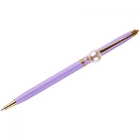 Ручка шариковая автоматическая Lilac jewel  синяя, 1,0мм 
