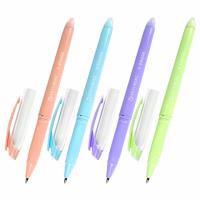 Самсон Ручка стираемая гелевая с грипом BRAUBERG X-ERASE PASTEL, СИНЯЯ, узел 0,7мм, линия 0,35мм,