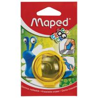 Самсон Ластик-клячка художественный MAPED Croc Croc Улитка в футляре, 40x36x10мм, мягкий, голубой,