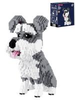 Купить РыжКот Конструктор пластиковый Balody "Шнауцер" (2100 деталей, в коробке) ( Арт. 16049BA) в БУКВАЕШКА