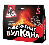 Купить ВолшМир Научно-познавательный набор "Извержение вулкана", красный, модели «Re-Агенты» в интернет-магазине Букваешка