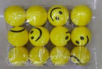 Купить Набор мягких мячей "Смайлики", 6,3 см (12 штук в наборе) в интернет-магазине Букваешка