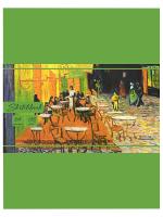 Van Gogh Сollection Скетчбук. Ночная терраса кафе