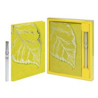 Ежедневник недатированный + ручка шариковая А5, Виннер лаймовый, 120 л., арт. 70563