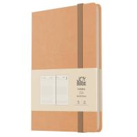 Ежедневник датир. А5 176л. Joy Book. Крем-брюле, иск.кожа. Форз.тон. Бум