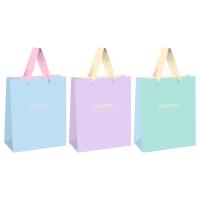 Пакет подарочный 18*23*10см MESHU "Monochrome", матовая ламинация, ассорти