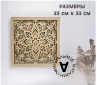 Купить Интеджер Декоративное панно "Мандала здоровья и благополучия" арт. м002 в БУКВАЕШКА