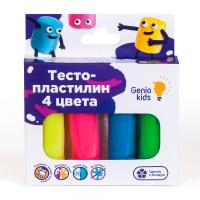 Набор для детской лепки «Тесто-пластилин 4  цвета»