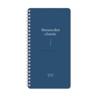 КанцРЦ Телефонная книга А5, 80л., на гребне OfficeSpace "Моноколор. Dark azure", с высечкой