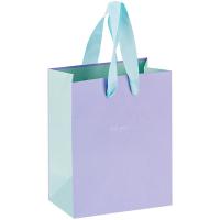 Пакет подарочный Duotone. Lavender, 26x32x12 см