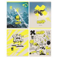 КанцРЦ Тетрадь 40л., А5, линия BG "Crazy art", эконом