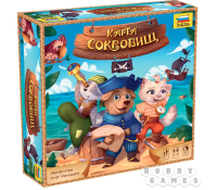 Купить Настольная игра: Карта сокровищ в БУКВАЕШКА