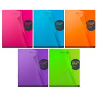 Тетрадь 48л., А5, клетка Berlingo "Color Zone", 80г/м2, пластиковая обложка, ассорти